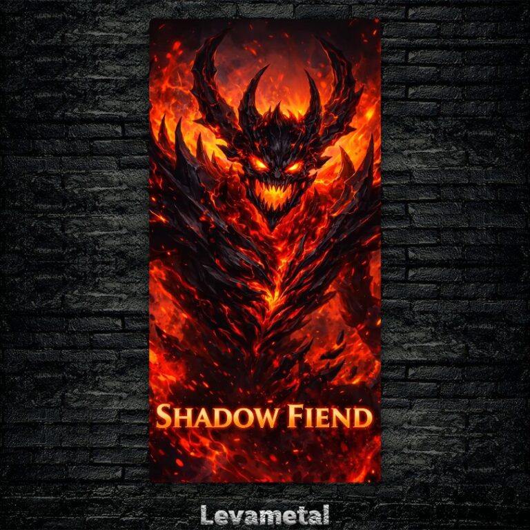 متال پوستر Shadow fiend از گیم دوتا2 , dota2 با کد D-693