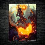 متال پوستر Shadow shaman از گیم دوتا2 , dota2 با کد D-701