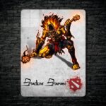متال پوستر Shadow shaman از گیم دوتا2 , dota2 با کد D-705