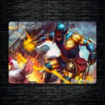 متال پوستر Shadow shaman از گیم دوتا2 , dota2 با کد D-708
