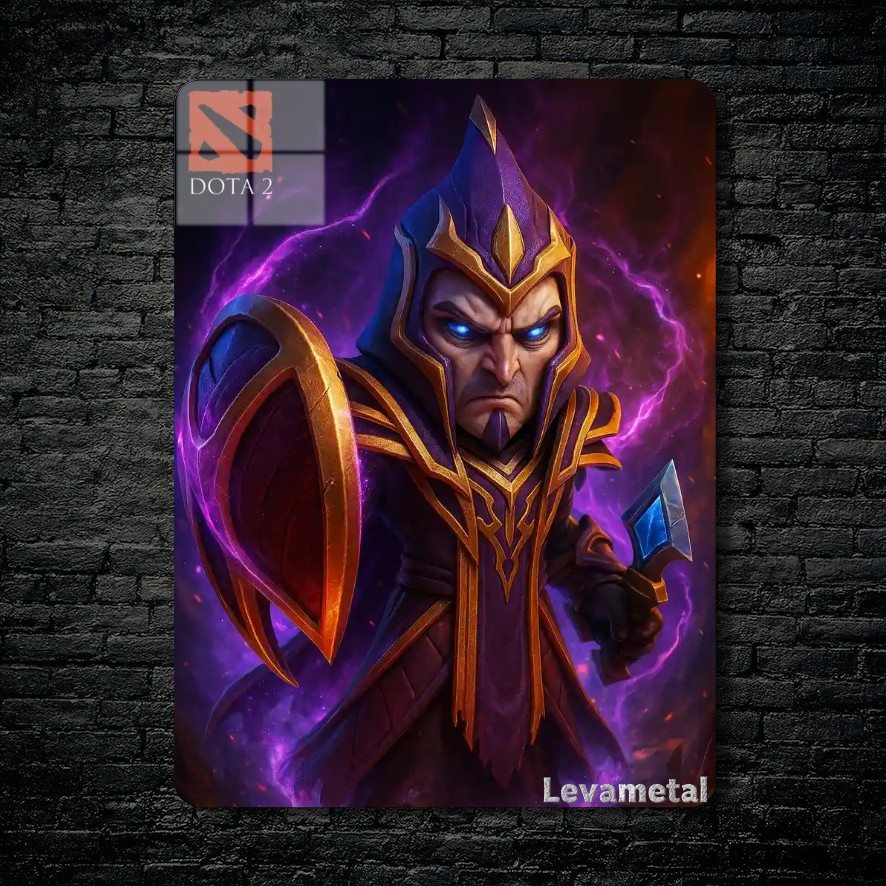 متال پوستر silencer از گیم دوتا2 , dota2 با کد D-711