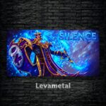 متال پوستر silencer از گیم دوتا2 , dota2 با کد D-714