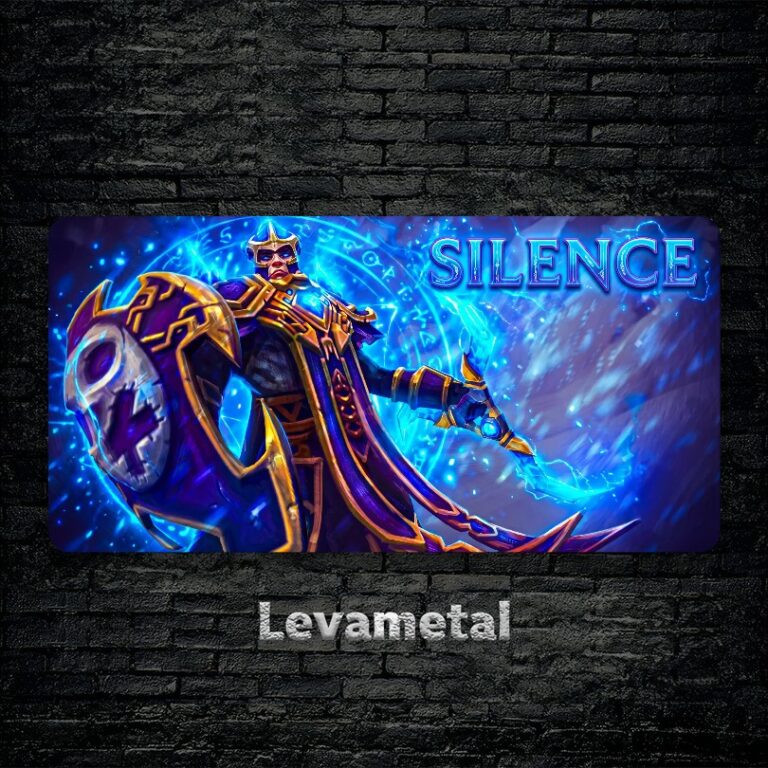 متال پوستر silencer از گیم دوتا2 , dota2 با کد D-714