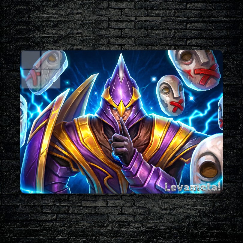 متال پوستر silencer از گیم دوتا2 , dota2 با کد D-715