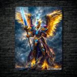 متال پوستر skywrath mage از گیم دوتا2 , dota2 با کد D-735