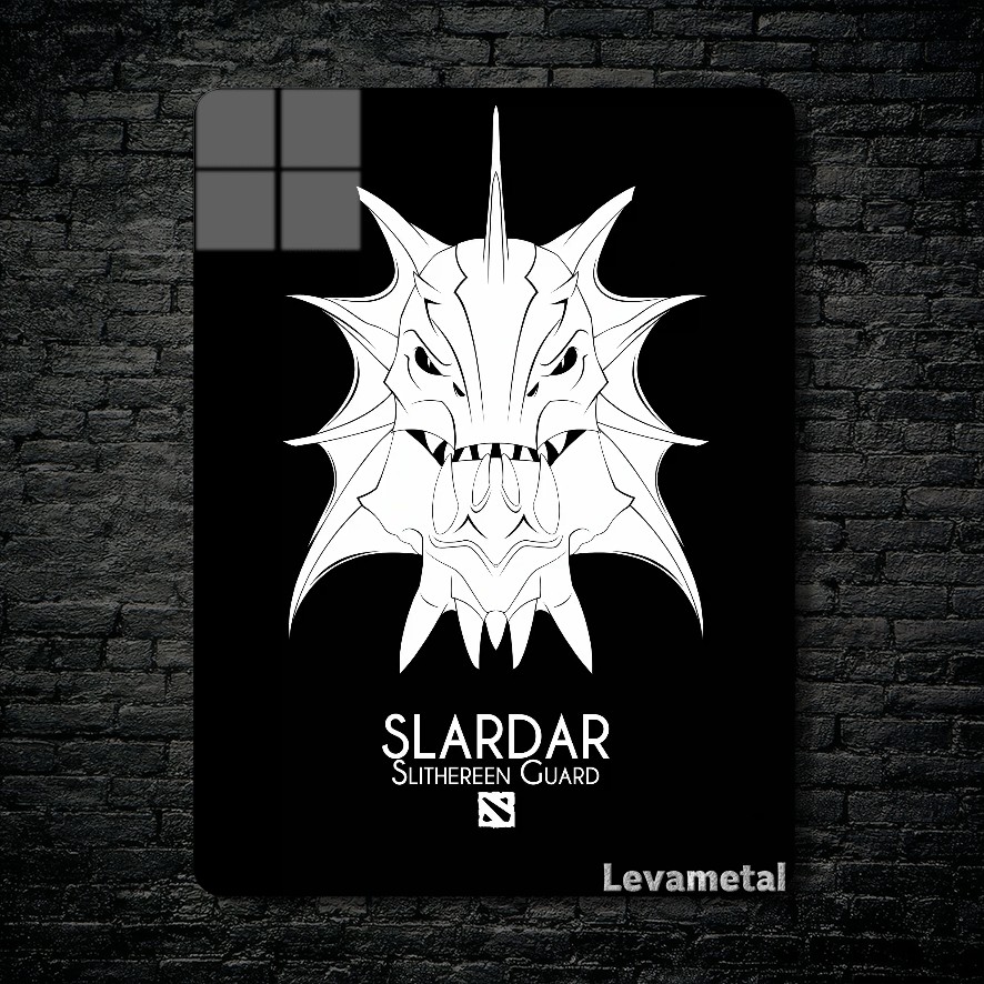 متال پوستر slardar از گیم دوتا2 , dota2 با کد D-745