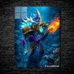 متال پوستر slardar از گیم دوتا2 , dota2 با کد D-746