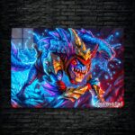 متال پوستر slark از گیم دوتا2 , dota2 با کد D-758