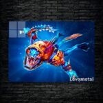 متال پوستر slark از گیم دوتا2 , dota2 با کد D-759