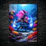 متال پوستر slark از گیم دوتا2 , dota2 با کد D-764