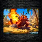 متال پوستر snapfire از گیم دوتا2 , dota2 با کد D-774