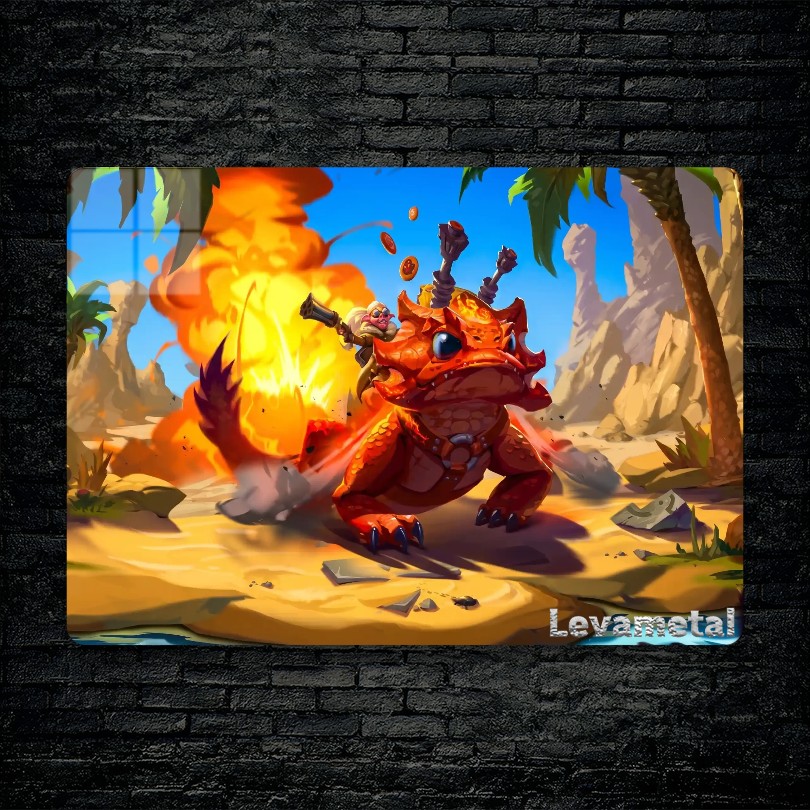 متال پوستر snapfire از گیم دوتا2 , dota2 با کد D-774