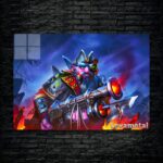 متال پوستر sniper از گیم دوتا2 , dota2 با کد D-787