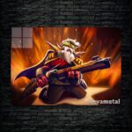 متال پوستر sniper از گیم دوتا2 , dota2 با کد D-792