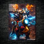 متال پوستر sniper از گیم دوتا2 , dota2 با کد D-801
