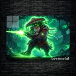 متال پوستر sniper از گیم دوتا2 , dota2 با کد D-803