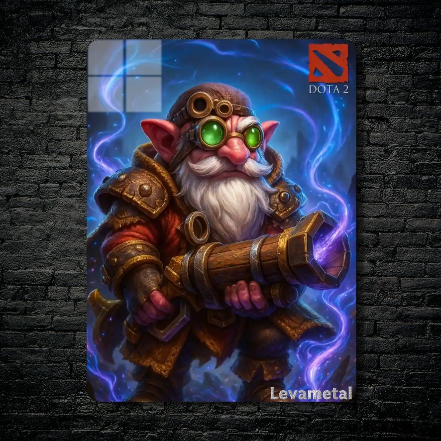 متال پوستر sniper از گیم دوتا2 , dota2 با کد D-786