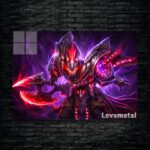 متال پوستر spectre از گیم دوتا2 , dota2 با کد D-809