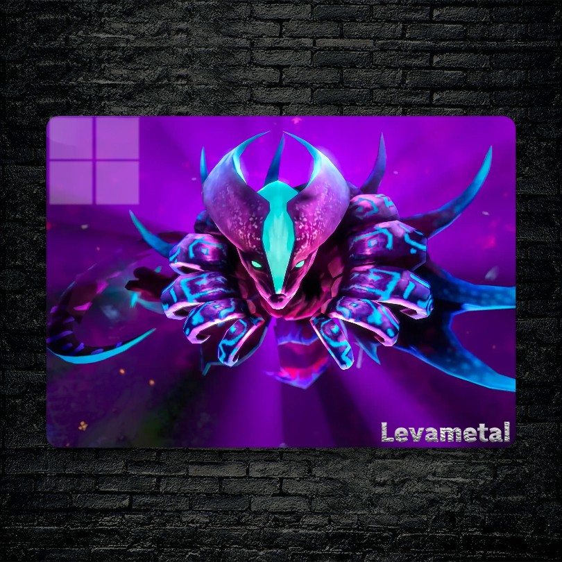 متال پوستر spectre از گیم دوتا2 , dota2 با کد D-829
