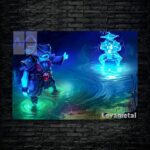 متال پوستر storm spirit از گیم دوتا2 , dota2 با کد D-859