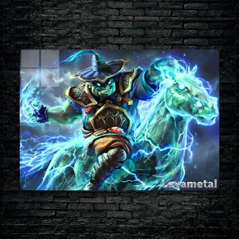 متال پوستر storm spirit از گیم دوتا2 , dota2 با کد D-864