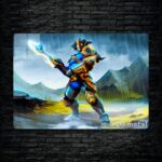 متال پوستر sven از گیم دوتا2 , dota2 با کد D-890