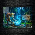 متال پوستر Techies از گیم دوتا2 , dota2 با کد D-922