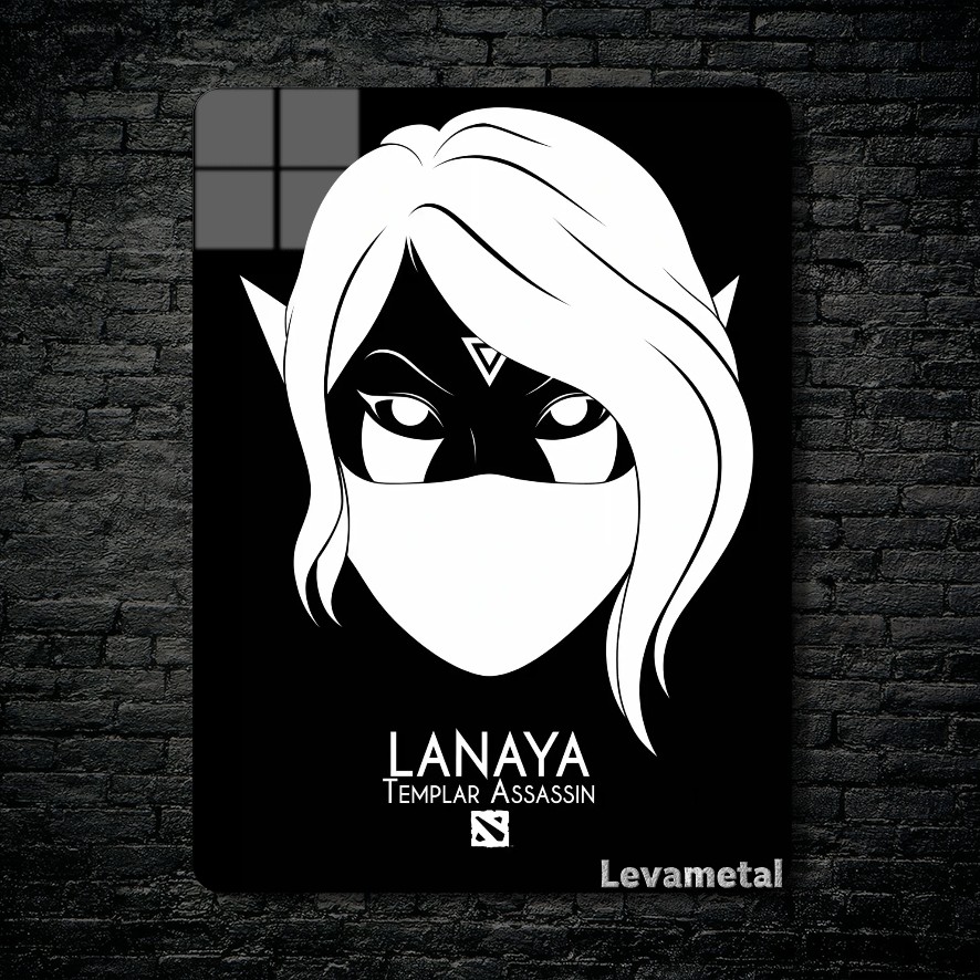 متال پوستر templar assassin از گیم دوتا2 , dota2 با کد D-934