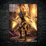متال پوستر templar assassin از گیم دوتا2 , dota2 با کد D-945