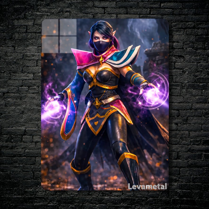 متال پوستر templar assassin از گیم دوتا2 , dota2 با کد D-956