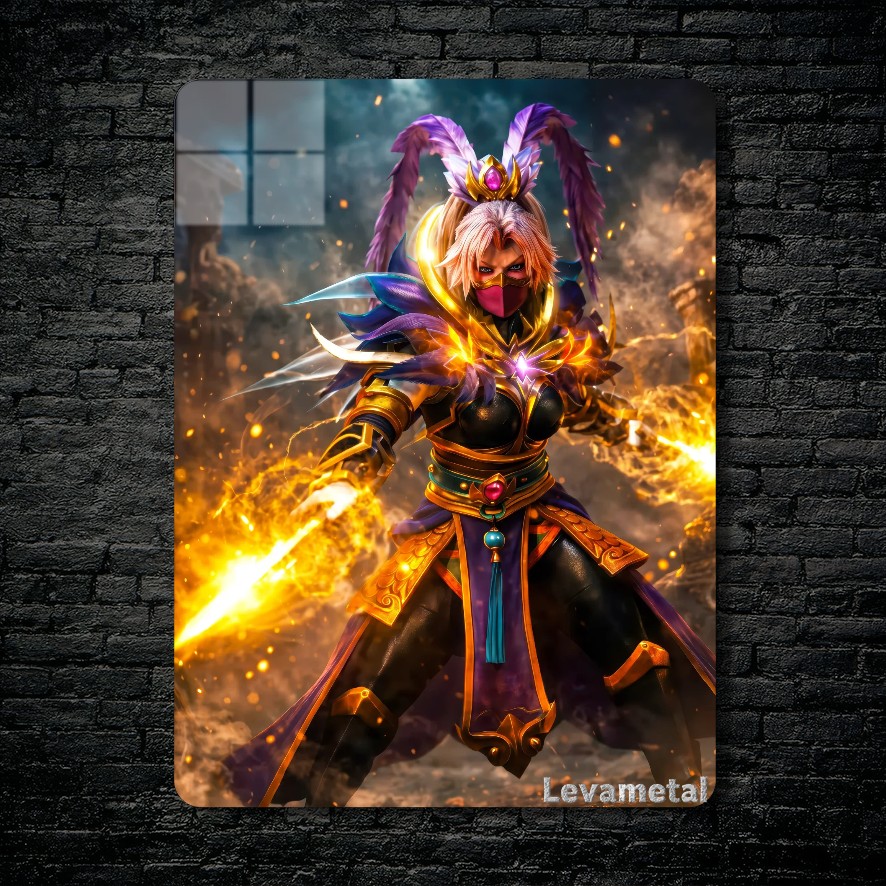 متال پوستر templar assassin از گیم دوتا2 , dota2 با کد D-964