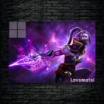 متال پوستر templar assassin از گیم دوتا2 , dota2 با کد D-961