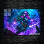 متال پوستر templar assassin از گیم دوتا2 , dota2 با کد D-960