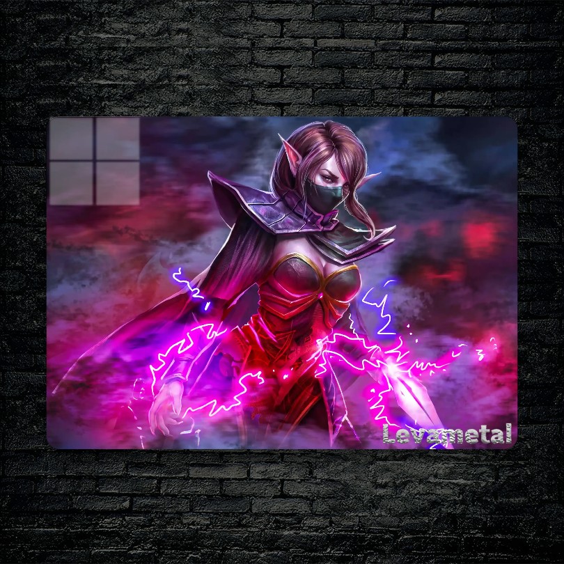متال پوستر templar assassin از گیم دوتا2 , dota2 با کد D-927
