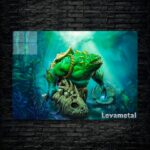 متال پوستر tidehunter از گیم دوتا2 , dota2 با کد E-003