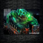 متال پوستر tidehunter از گیم دوتا2 , dota2 با کد E-004