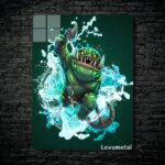 متال پوستر tidehunter از گیم دوتا2 , dota2 با کد E-007