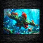 متال پوستر tidehunter از گیم دوتا2 , dota2 با کد E-008