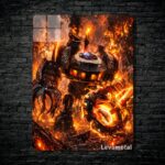 متال پوستر timbersaw از گیم دوتا2 , dota2 با کد E-025