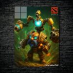 متال پوستر tinker از گیم دوتا2 , dota2 با کد E-032