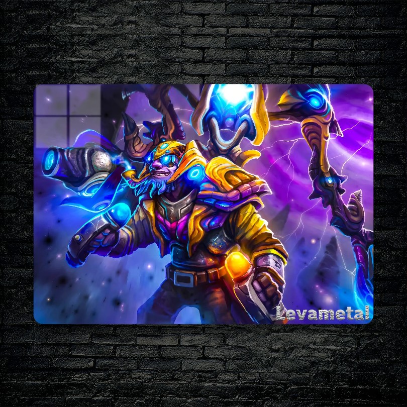 متال پوستر tinker از گیم دوتا2 , dota2 با کد E-033