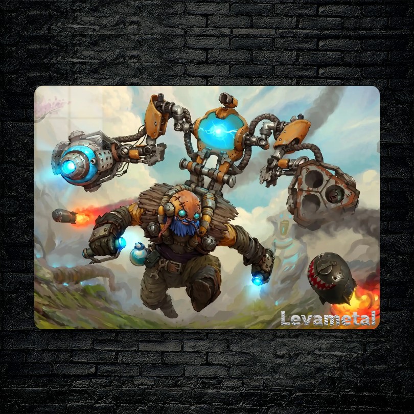 متال پوستر tinker از گیم دوتا2 , dota2 با کد E-039