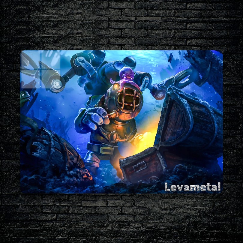 متال پوستر tinker از گیم دوتا2 , dota2 با کد E-047
