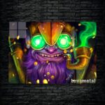 متال پوستر tinker از گیم دوتا2 , dota2 با کد E-048