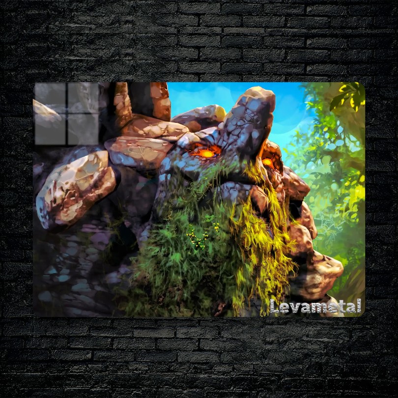 متال پوستر tiny از گیم دوتا2 , dota2 با کد E-050