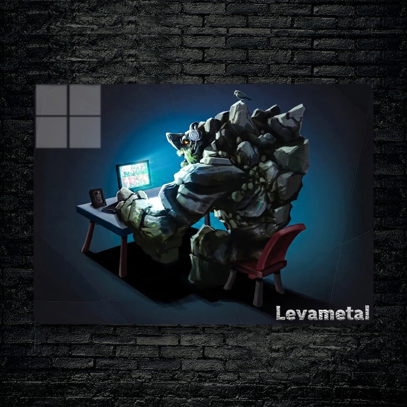 متال پوستر tiny از گیم دوتا2 , dota2 با کد E-054
