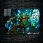 متال پوستر treant protector از گیم دوتا2 , dota2 با کد E-074