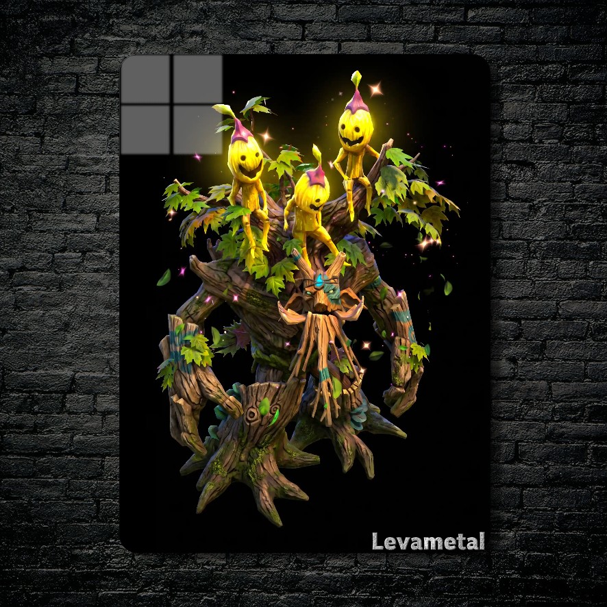 متال پوستر treant protector از گیم دوتا2 , dota2 با کد E-081