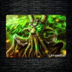 متال پوستر treant protector از گیم دوتا2 , dota2 با کد E-085