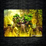 متال پوستر treant protector از گیم دوتا2 , dota2 با کد E-086